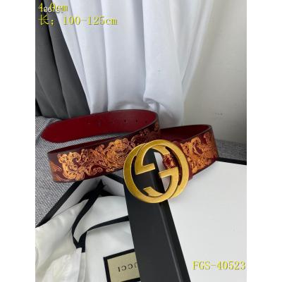 Gucci Belts 4.0CM Width 075